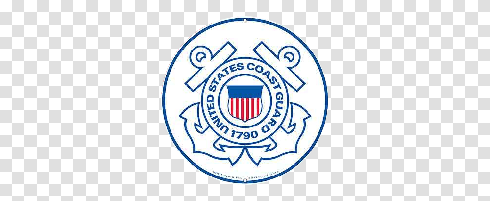 U S Coast Guard Seal Aluminum Sign, Logo, Trademark, Soccer Ball Transparent Png