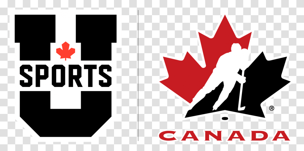 U Sports Hockey Canada Lock Canadian Hockey, Leaf, Plant, Tree Transparent Png
