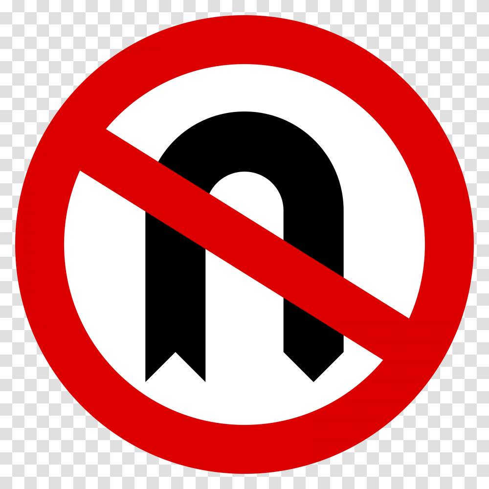 U Turn Road Sign, Rug, Stopsign Transparent Png