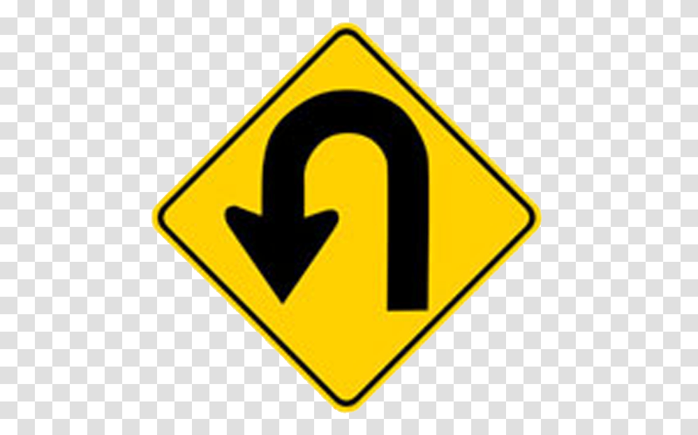 U Turn Sign Background Road Sign, Symbol, Stopsign Transparent Png
