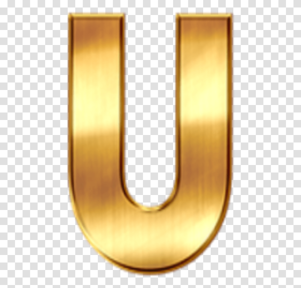 U U Abc Alphabet Buchstaben Words Word Letters Brass, Lamp, Handle, Gold Transparent Png
