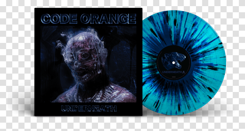 'the Shell' Glow In The Dark Vinyl Code Orange Underneath Vinyl, Alien, Person, Human, Advertisement Transparent Png