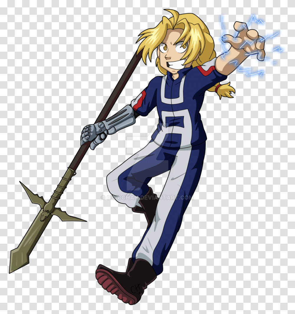 Ua Edward Elric, Person, Human, Weapon, Weaponry Transparent Png