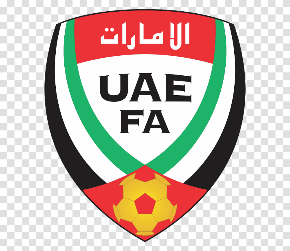 Uae Football Association Logo United Arab Emirates Football Association, Symbol, Trademark, Badge Transparent Png