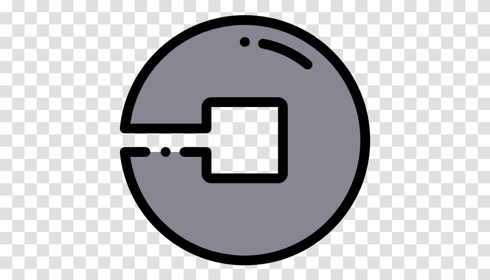 Uber Circle, Adapter, Plug Transparent Png