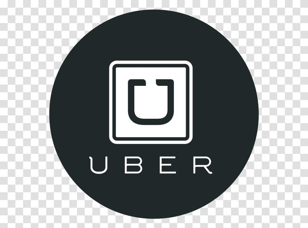 Uber Icon Linkedin Icon Black And White, Machine, Electronics, Logo, Symbol Transparent Png