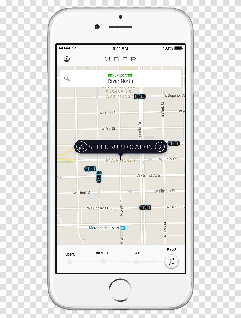 Uber Ride Request Screen, Mobile Phone, Electronics, Cell Phone Transparent Png