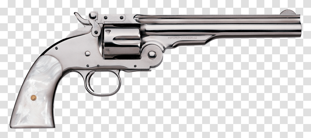 Uberti Schofield Revolver, Gun, Weapon, Weaponry, Handgun Transparent Png
