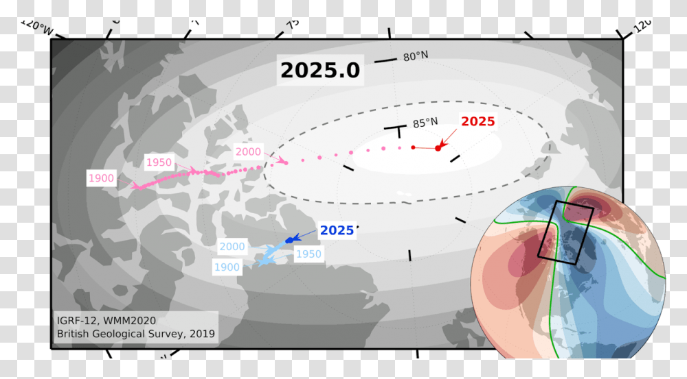 Ubicacion Polo Norte Magnetico 2019, Nature, Outdoors, Diagram, Plot Transparent Png