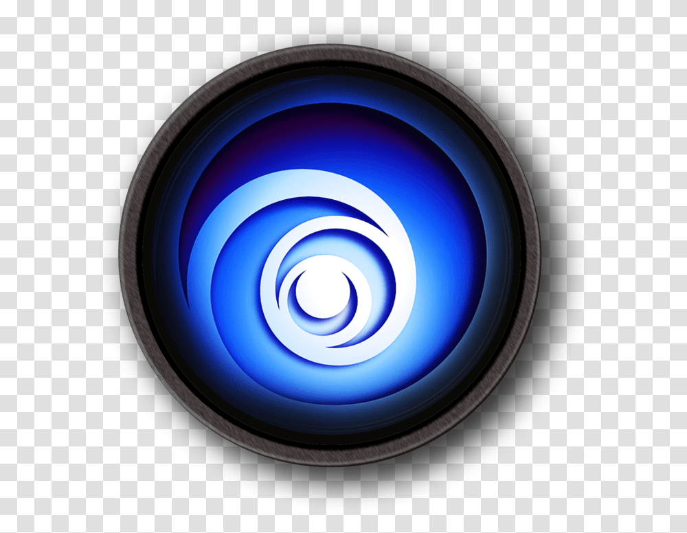 Ubisoft Logo Ubisoft, Spiral, Coil Transparent Png