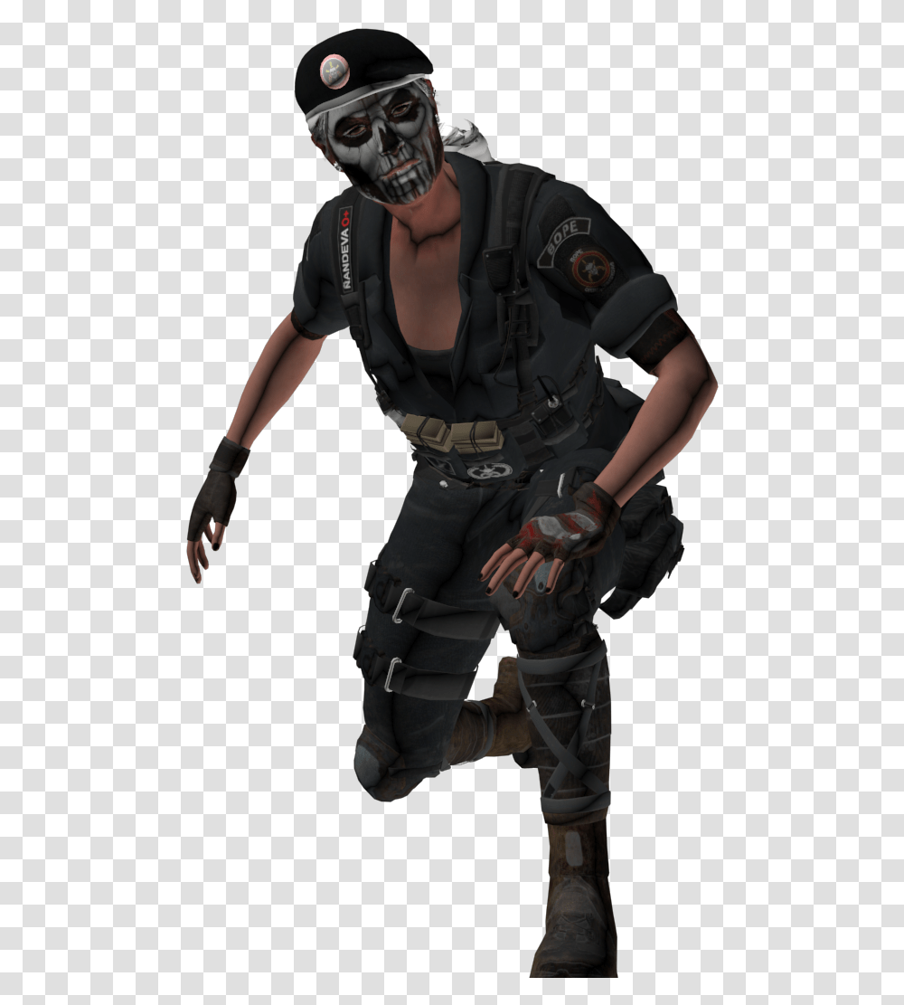 Ubisoft Wiki Fbi Special Weapons And Tactics Teams Caveira Rainbow Six Siege, Helmet, Person, Military Transparent Png