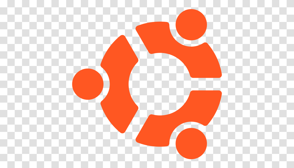 Ubuntu Ubuntu Logo, Hand, Machine, Stencil Transparent Png