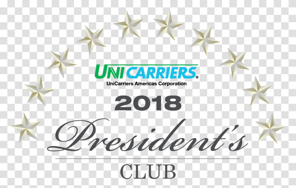 Uca Presidents Club 2018 Logo Gray Event, Star Symbol, Poster, Advertisement Transparent Png