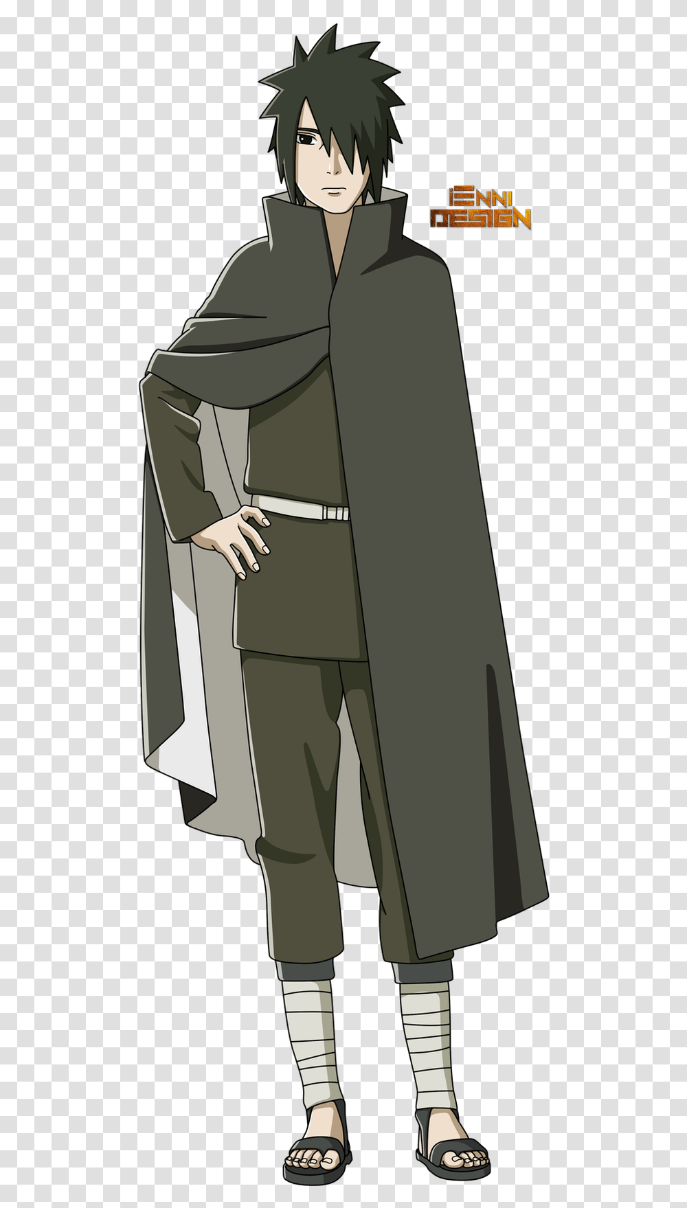 Uchiha Sasuke Shinden, Overcoat, Person, Suit Transparent Png