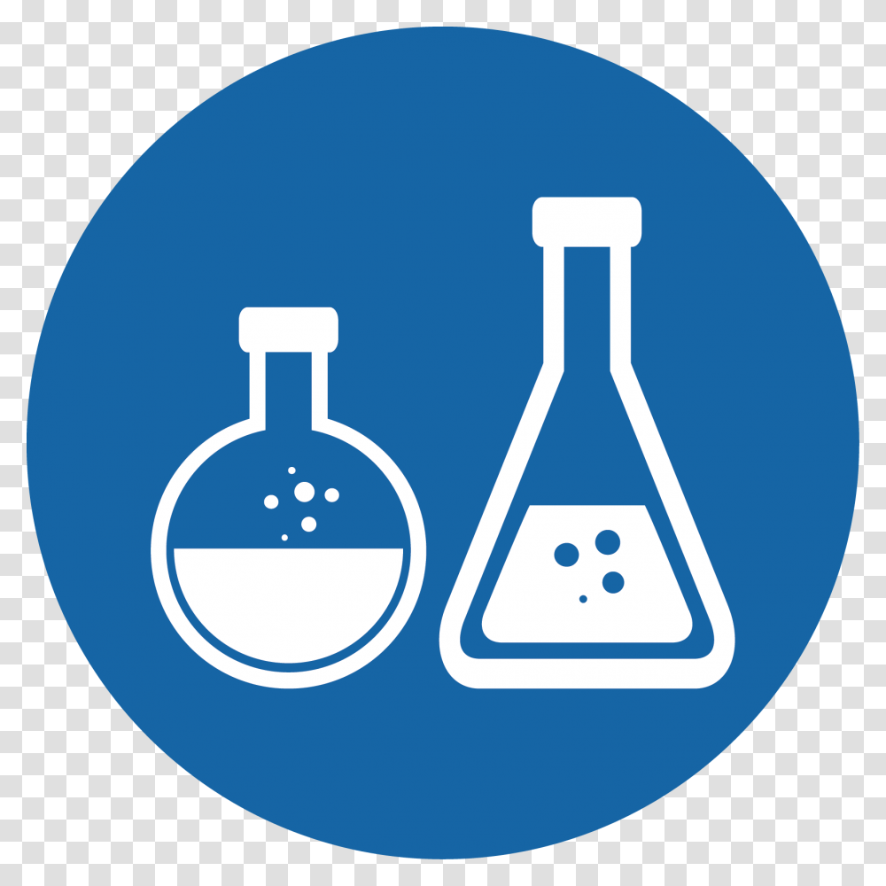 Uci Green Lab Round Bottom Flask And Flask Logo Blue Business Icon, Sphere, Bottle, Cup, Cone Transparent Png