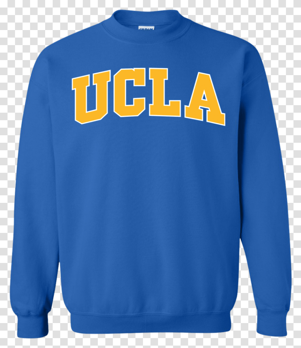 Ucla Sweatshirt Sweater Sweatshirt, Apparel, Sleeve, Long Sleeve Transparent Png