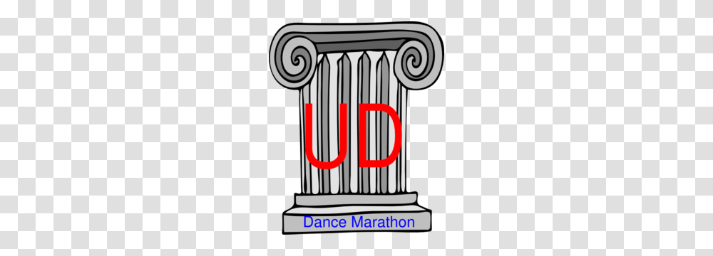 Uddm Pillar Logo Clip Art, Architecture, Building, Column, Housing Transparent Png