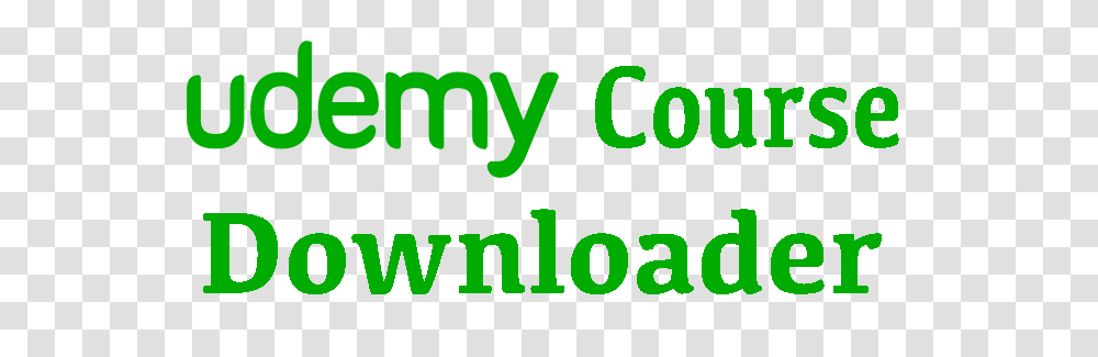 Udemy Course Downloader, Green, Word, Vegetation Transparent Png