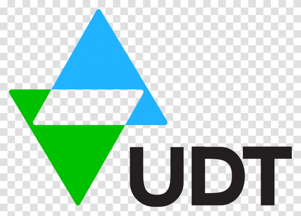 Udt United Data Technologies Logo, Triangle Transparent Png