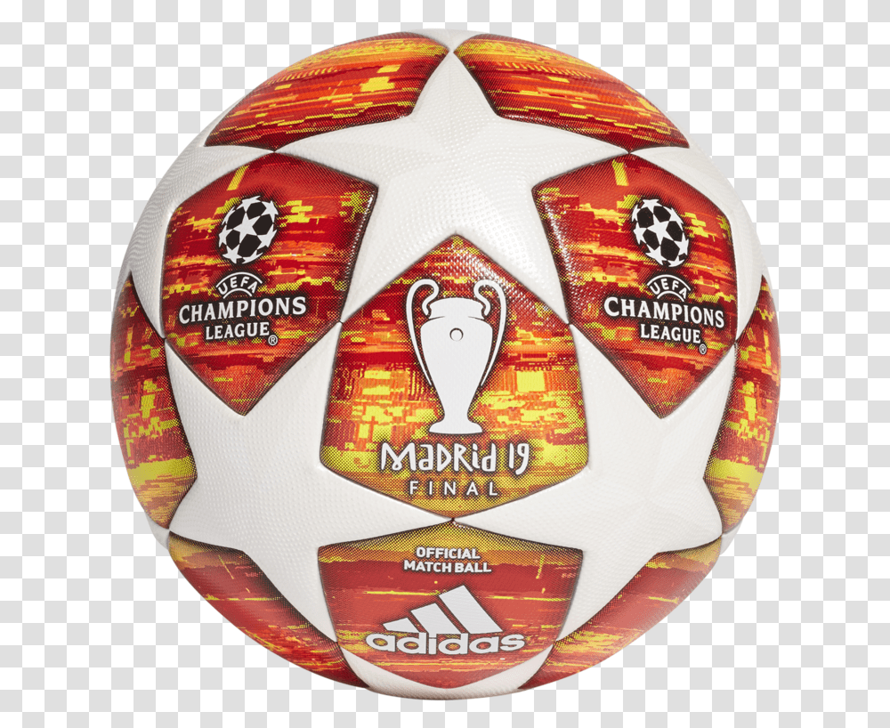 Uefa Champions League Finale 2019 Madrid Official Match Champions League Ball 2018, Soccer Ball, Football, Team Sport, Sports Transparent Png