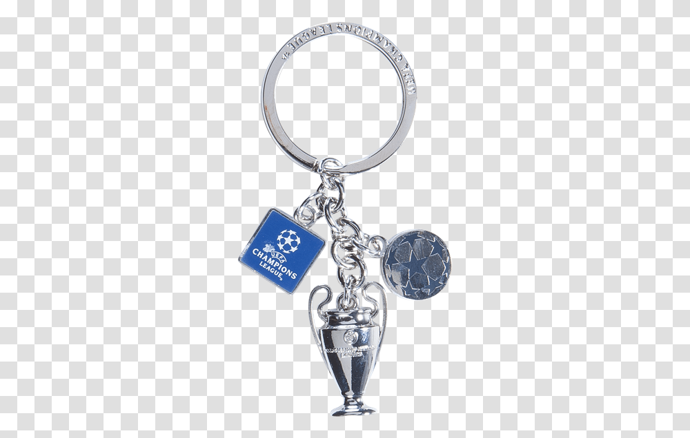 Uefa Champions League Trophy Keyring, Pendant, Locket, Jewelry, Accessories Transparent Png