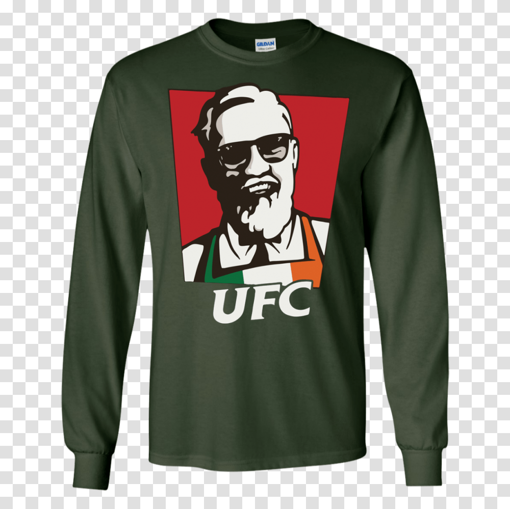 Ufc Conor Mcgregor Kfc Logo T Shirts Hoodies Tank Top, Sleeve, Apparel, Long Sleeve Transparent Png