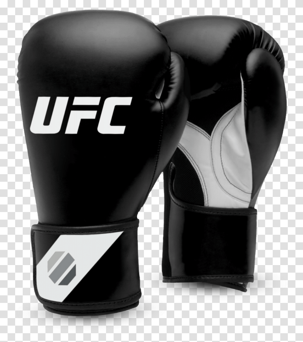 Ufc Contender Pro Fitness Training Gloves Black White Ufc Boxing Gloves, Clothing, Apparel, Helmet, Sport Transparent Png