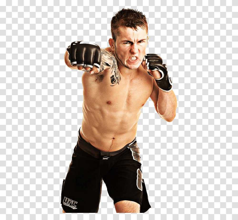 Ufc Fighter Free Professional Boxing, Skin, Person, Clothing, Tattoo Transparent Png