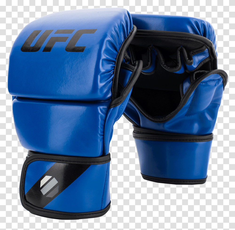 Ufc Gloves Blue, Apparel, Sport, Boxing Transparent Png