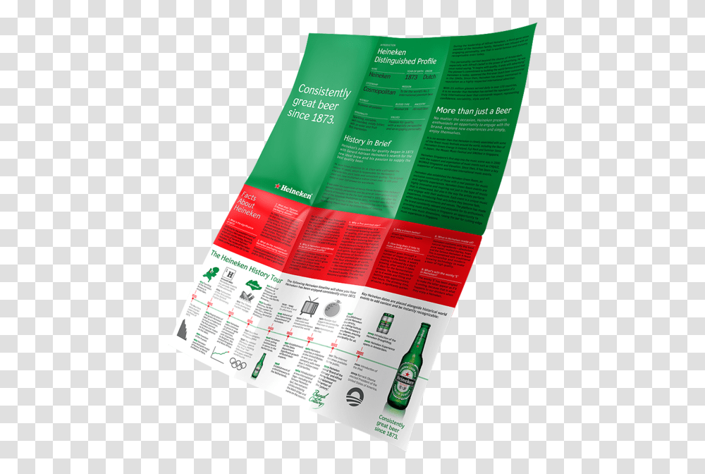 Ufho Heineken02 Heineken Brochure, Poster, Advertisement, Flyer, Paper Transparent Png