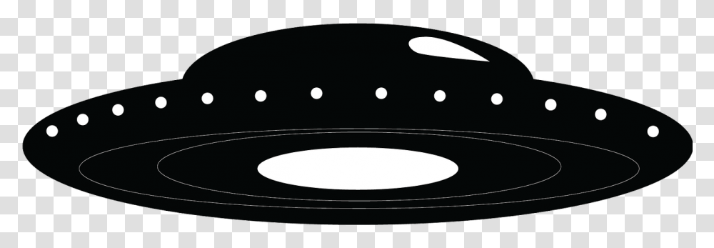 Ufo Alien Flying Saucer Free Photo Alien Saucer Black And White, Texture, Polka Dot, Bowl, Lighting Transparent Png