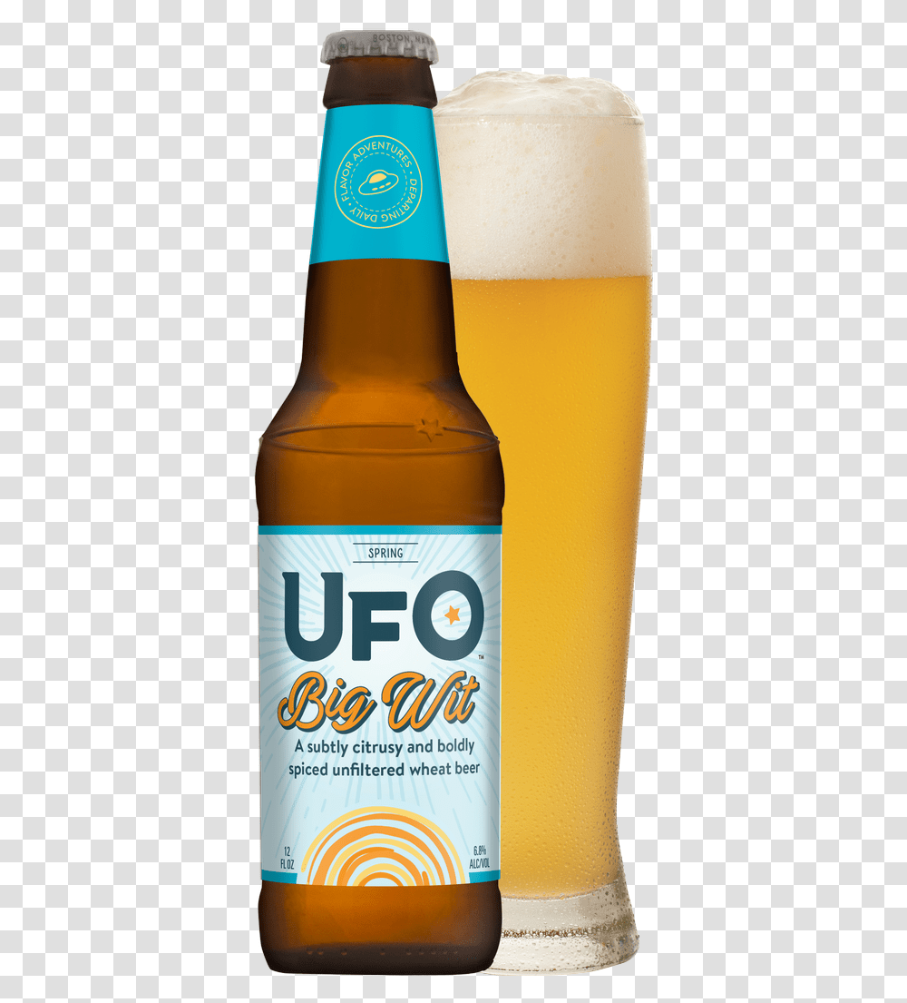 Ufo Big Wit, Beer, Alcohol, Beverage, Drink Transparent Png
