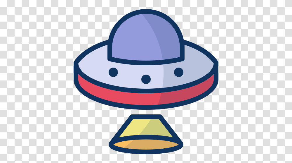 Ufo Free Icon Of Space Filled Outline Dot, Clothing, Apparel, Sun Hat, Sombrero Transparent Png