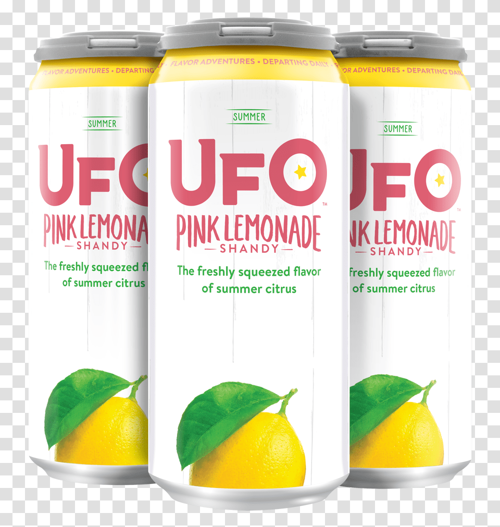 Ufo Pink Lemonade Shandy 16oz Can 4 Pack Pdf Juicebox, Flyer, Poster, Paper, Advertisement Transparent Png