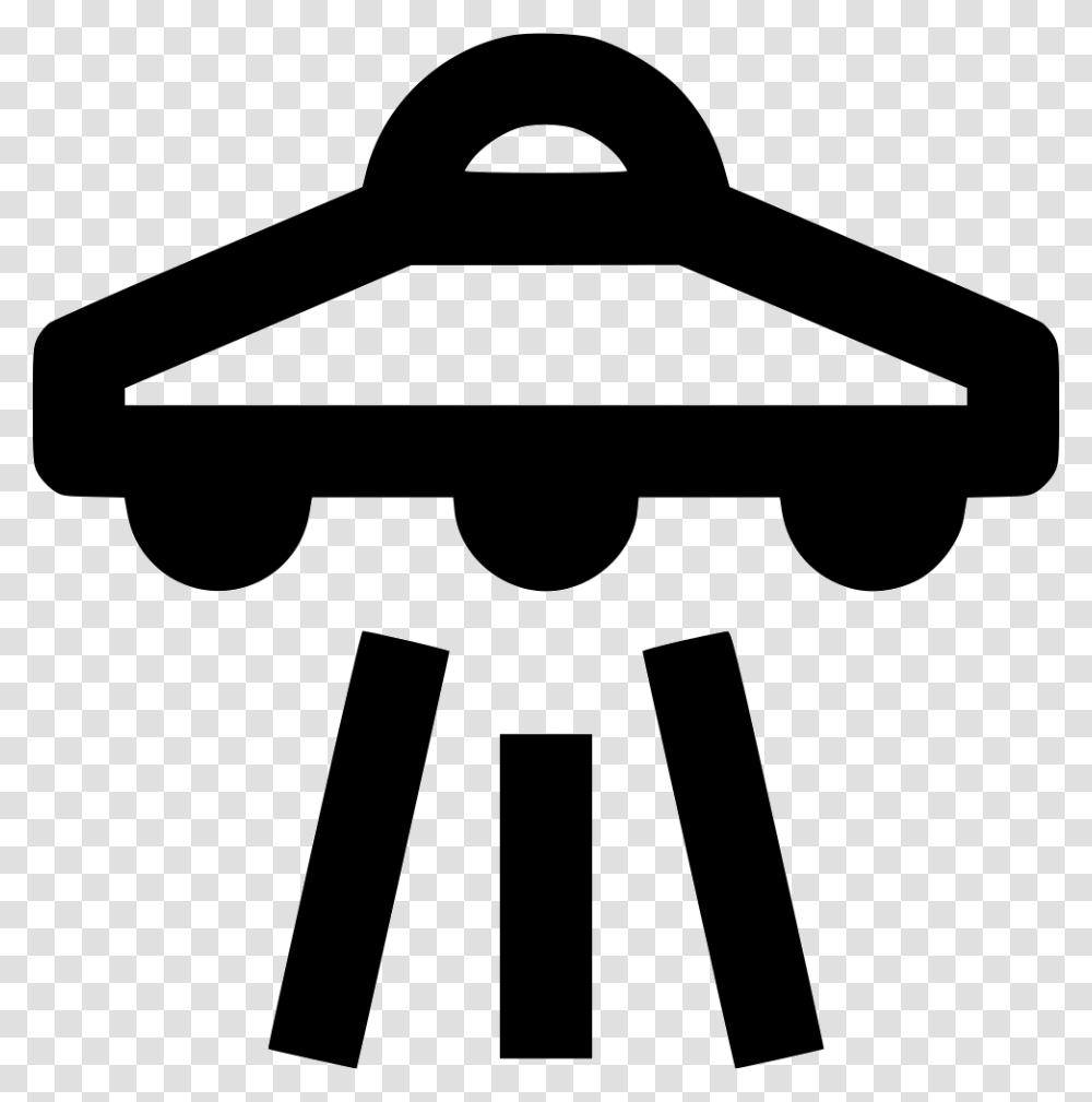 Ufo, Silhouette, Stencil, Scissors Transparent Png