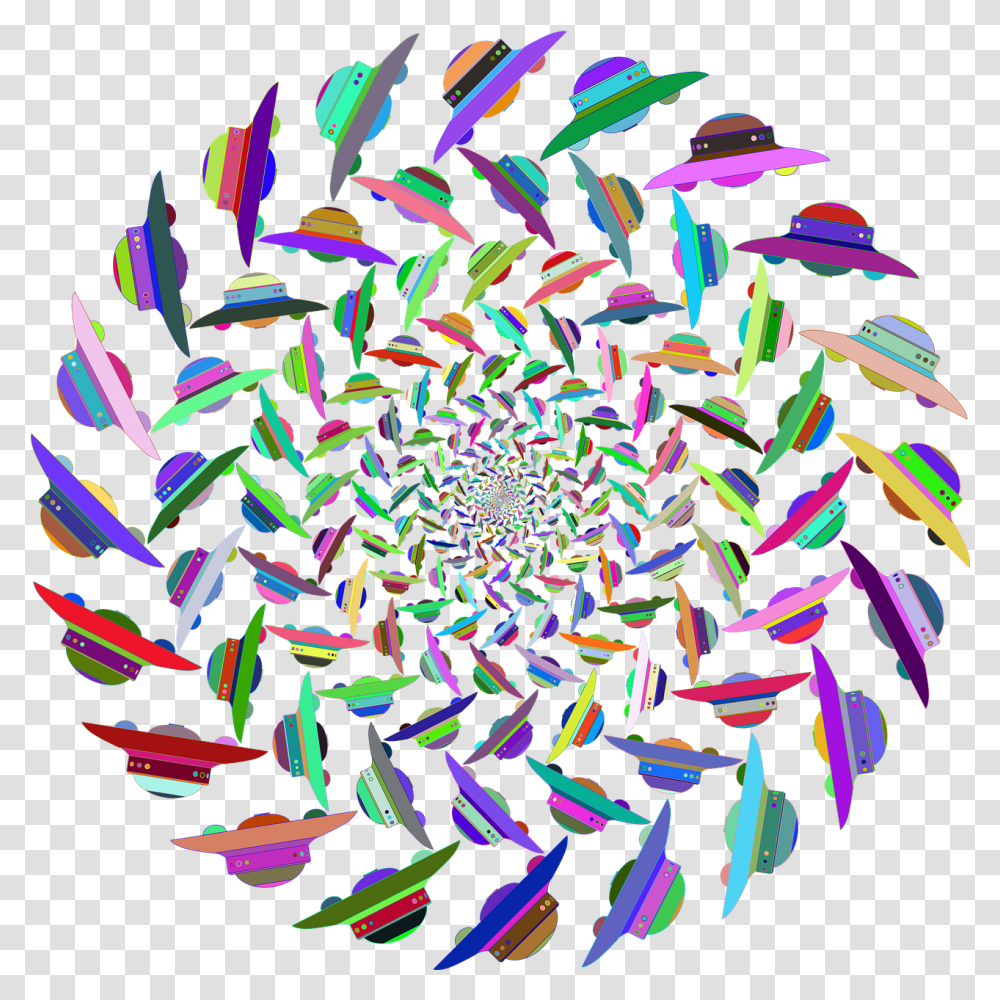 Ufo Vortex Spaceship Free Vector Graphic On Pixabay Vertical, Spiral, Coil, Rotor, Machine Transparent Png