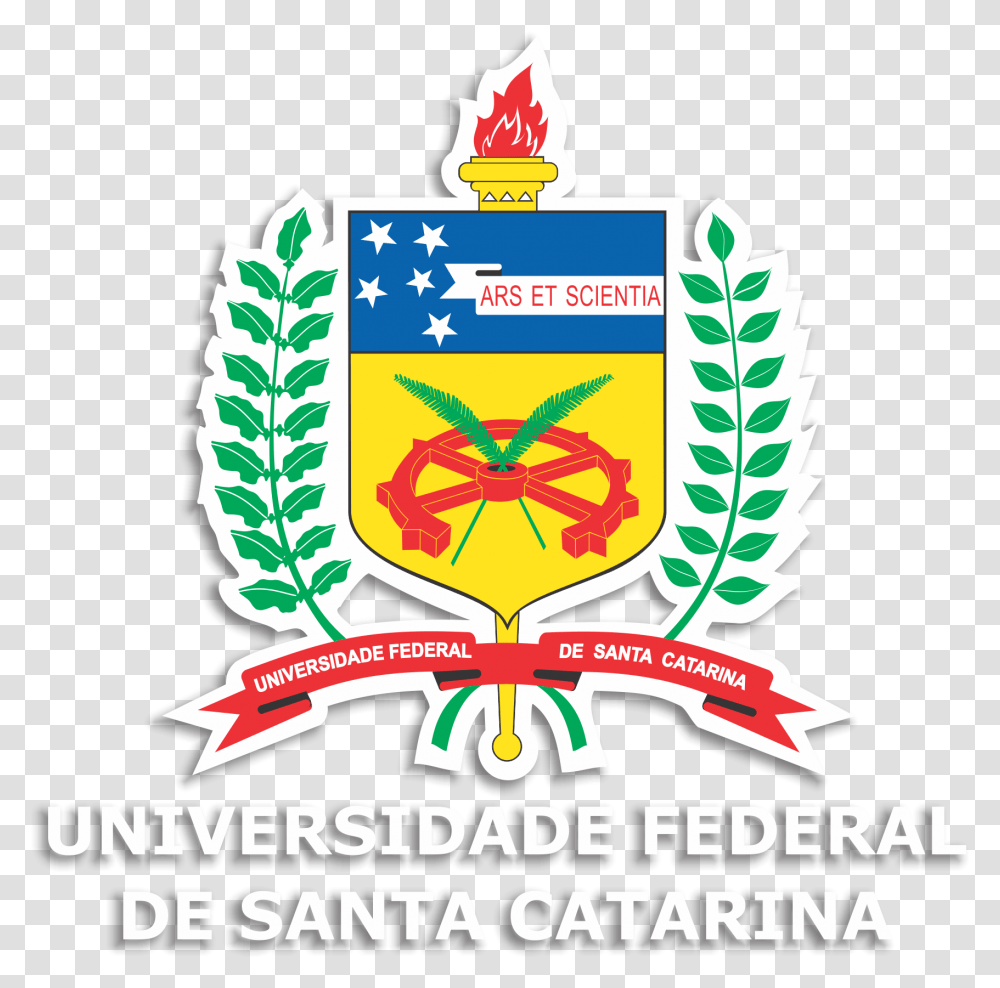 Ufsc Gif, Emblem, Logo, Trademark Transparent Png