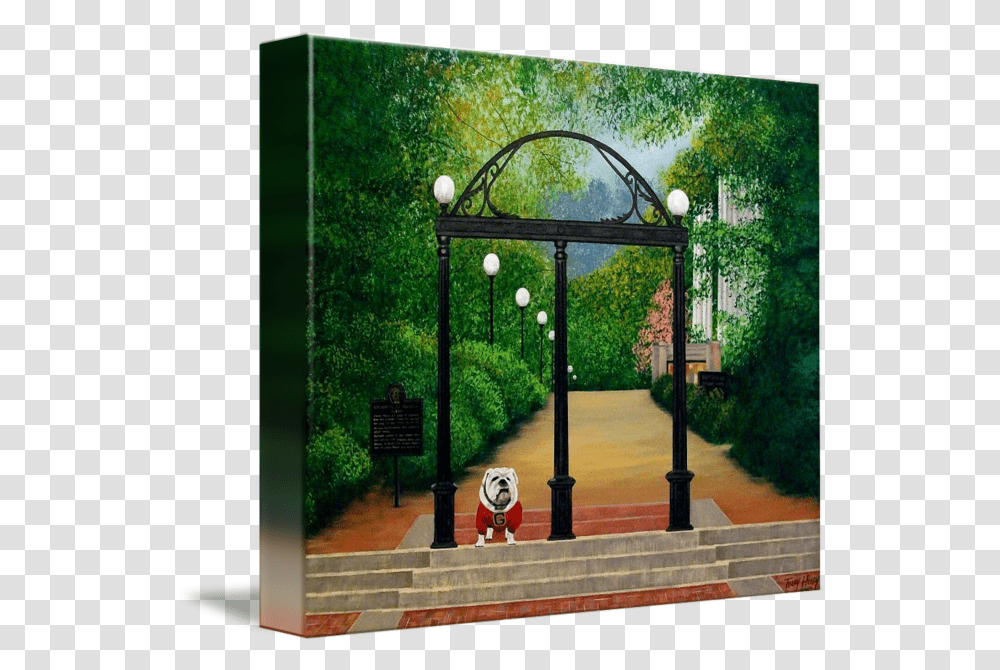 Uga Arch Shade, Fire Hydrant, Gate, Outdoors, Plant Transparent Png