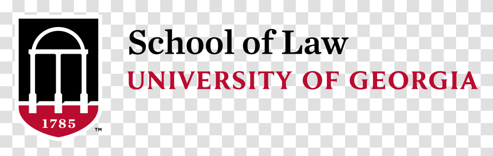 Uga Law Logo Georgia Law School Logo, Alphabet, Trademark Transparent Png