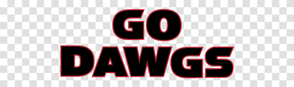 Uga Logo Go Dawgs Image Dot, Text, Alphabet, Word, Symbol Transparent Png