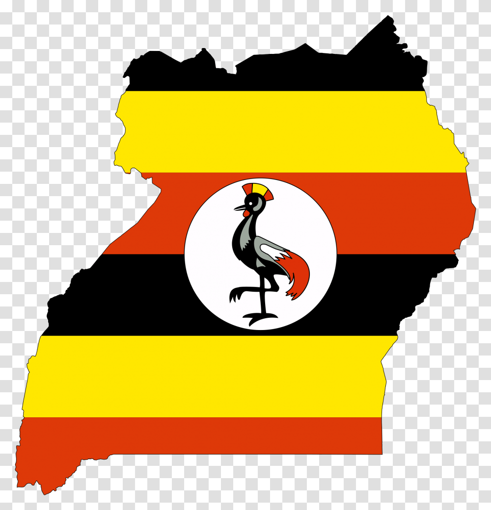 Uganda Clipart Uganda Flag Map, Sport, Vehicle, Transportation Transparent Png