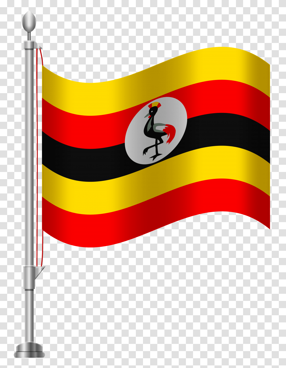 Uganda Flag Clip Art, American Flag Transparent Png
