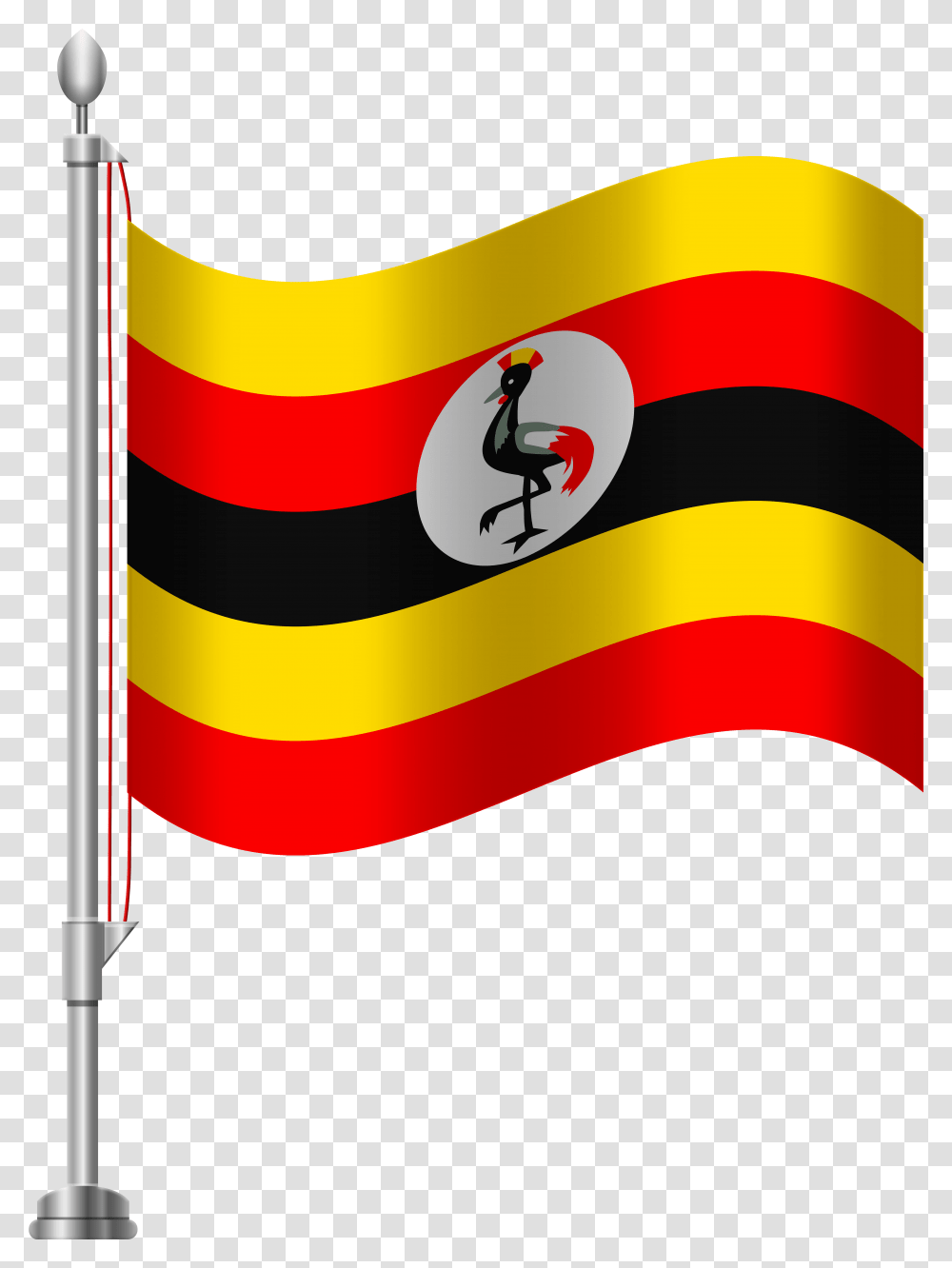 Uganda Flag Clip Art, American Flag Transparent Png