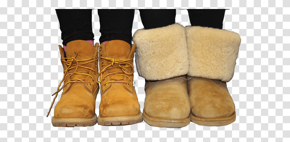 Uggs And Timberlands Are Very Different2c But They Timberland Ugg Boots, Shoe, Footwear, Apparel Transparent Png