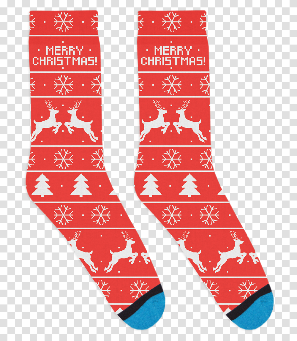 Uglier Christmas Sweater Socks Calze Personalizzate Con Faccia, Stocking, Christmas Stocking, Gift, Rug Transparent Png