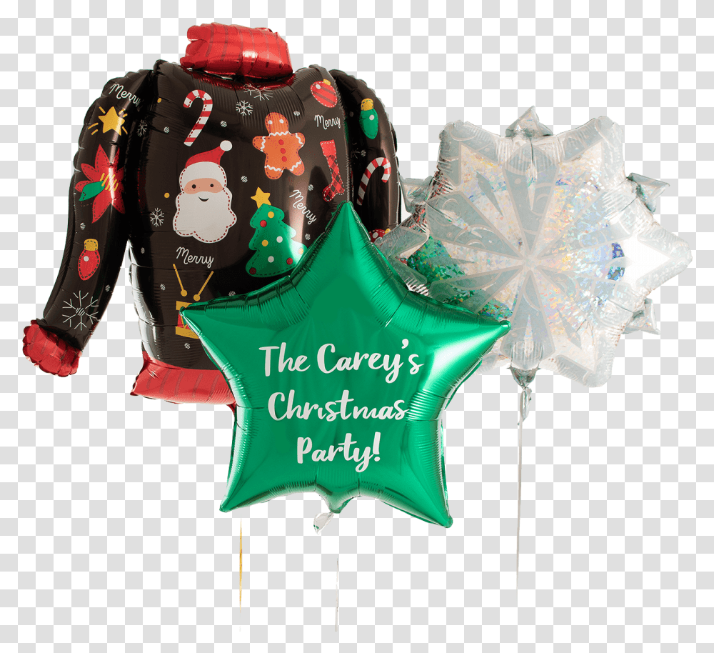 Ugly Christmas Jumper Bunch Ready Amp Floating Christmas Ornament, Pottery, Long Sleeve Transparent Png
