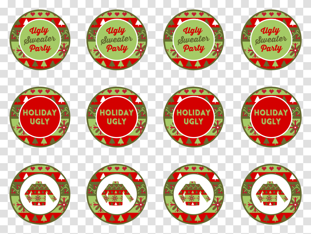 Ugly Christmas Sweater Award Certificate Template Ugly Sweater Winner Categories, Label, Sticker, Number Transparent Png