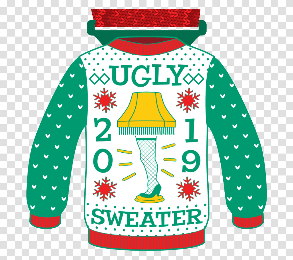 Ugly Christmas Sweater Contests Ugly Sweater Day 2019, Clothing, Apparel, Long Sleeve, Sweatshirt Transparent Png