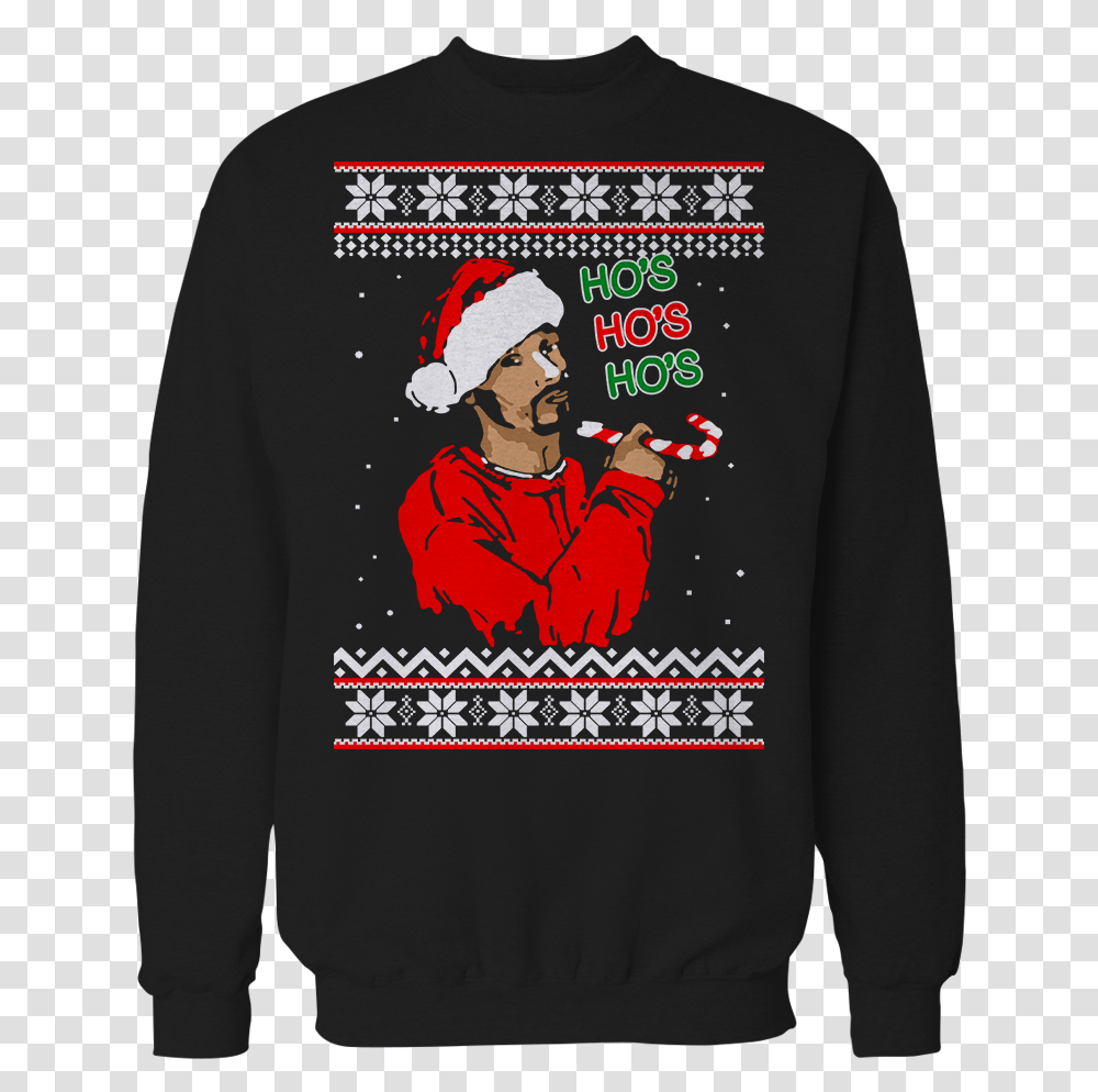 Ugly Christmas Sweater Drunk Diy Snoop Dogg Christmas Sweater, Clothing, Apparel, Sleeve, Long Sleeve Transparent Png