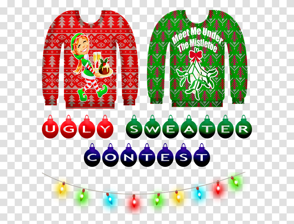 Ugly Christmas Sweater Ugly Christmas Sweater, Text, Rug, Indoors, Art Transparent Png